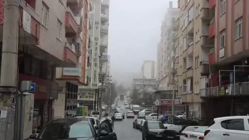 Mardin’de sis etkisini gösterdi Mardin’de sis etkisini gösterdi